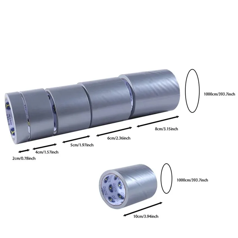 Сверхмощная прочная цветная клейкая лента промышленного класса 30/40/50 мм