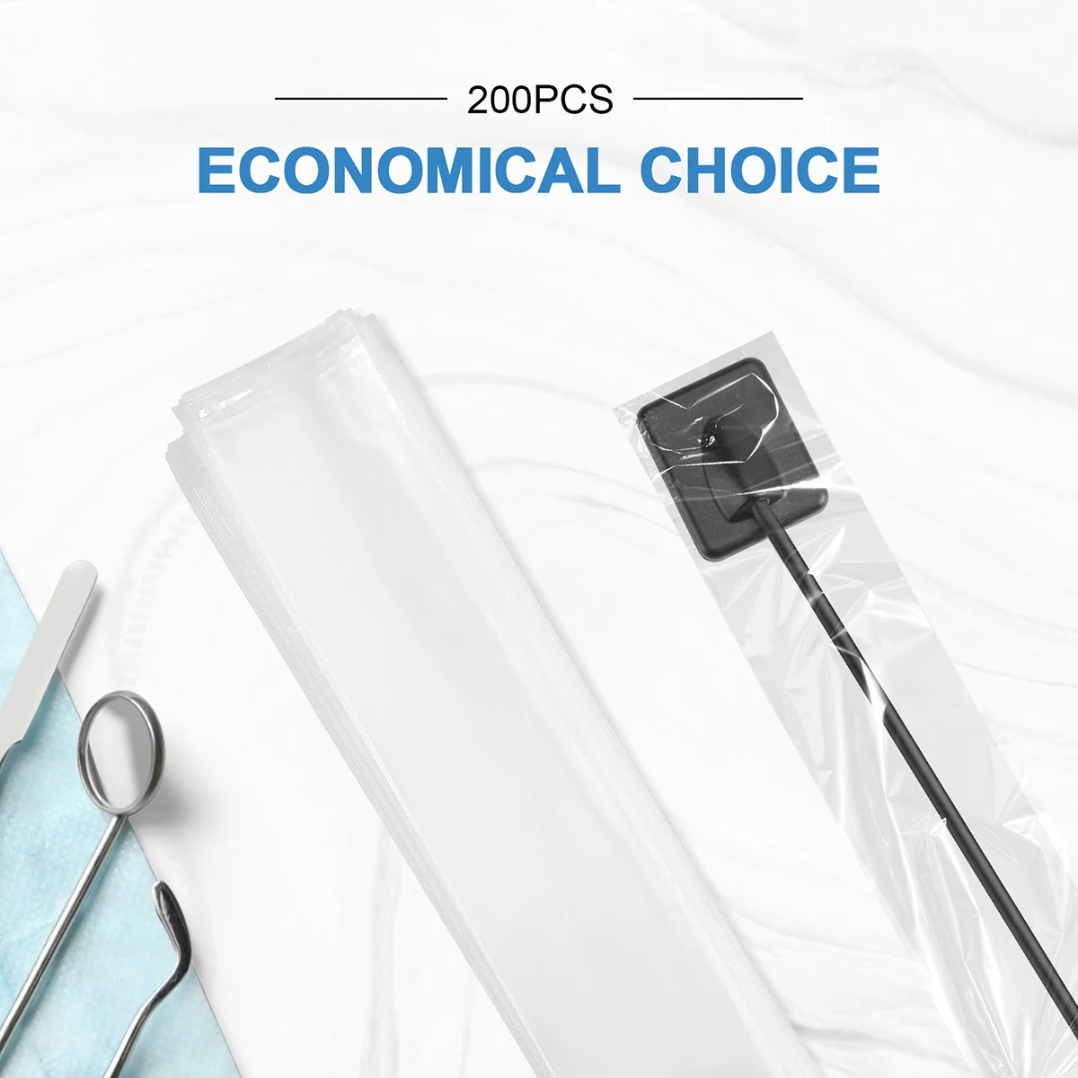 200 шт./кор. AZDENT одноразовые пластиковые стоматологические рентгеновские цифровые