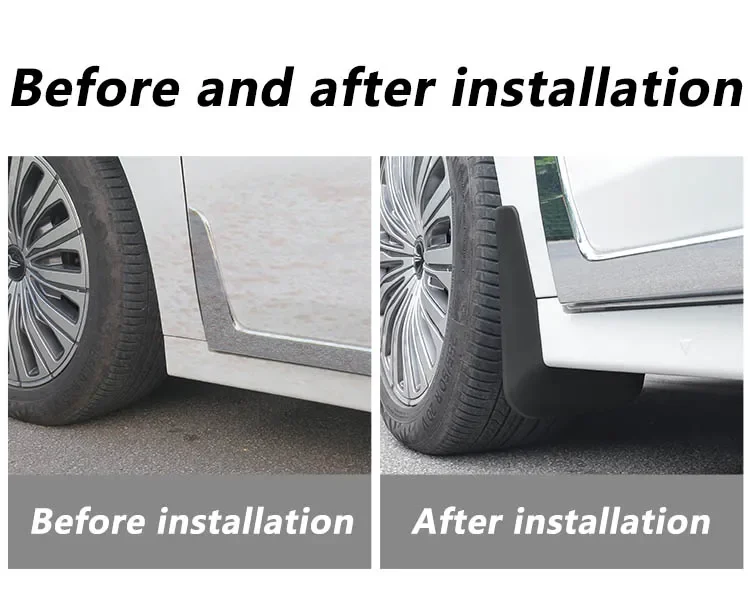 Аксессуары для наружного украшения автомобиля брызговик шин дефлектор воды Voyah