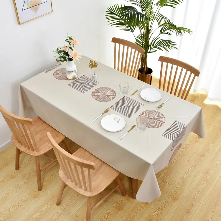 

Table protection water oil disposable tablecloth_Jes5017