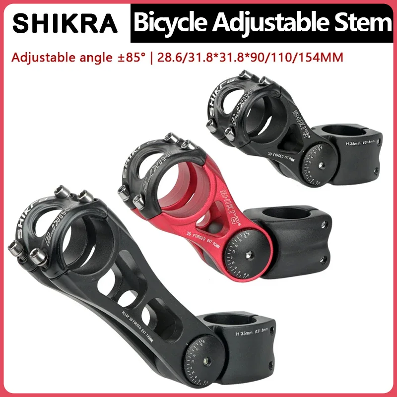 SHIKRA SK01 Регулируемый вынос MTB 31 8 25 4 отрицательный руля велосипеда дорожный стол