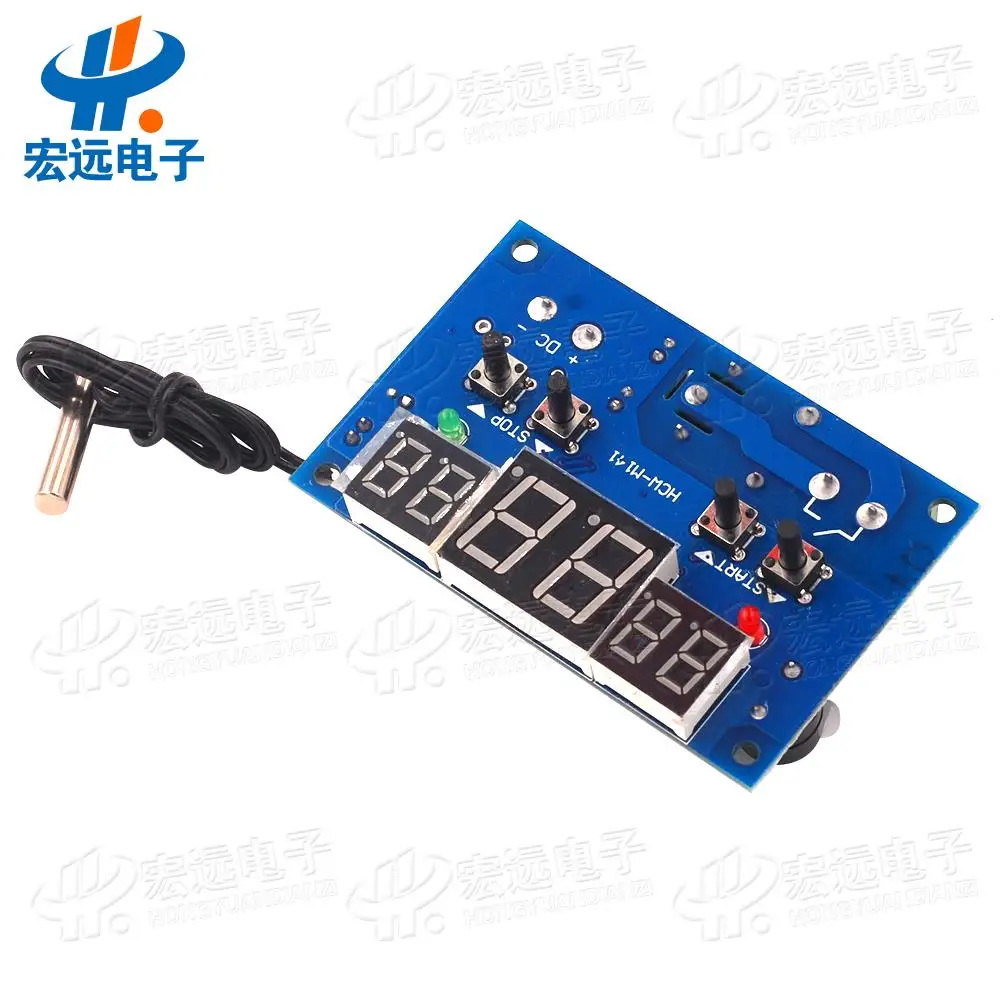 

XH-W1401 Intelligent Digital Display Temperature Controller Upper and Lower Limit Settings Three Window Synchronous Display