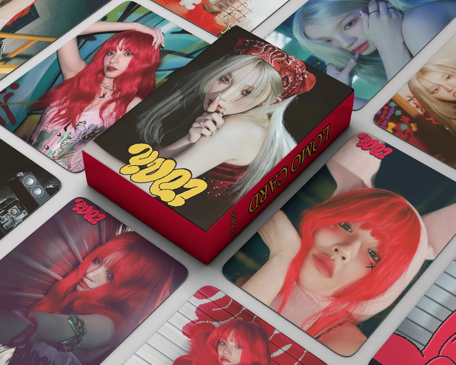 

Kpop GIDLE Lomo карты Song Yuqi