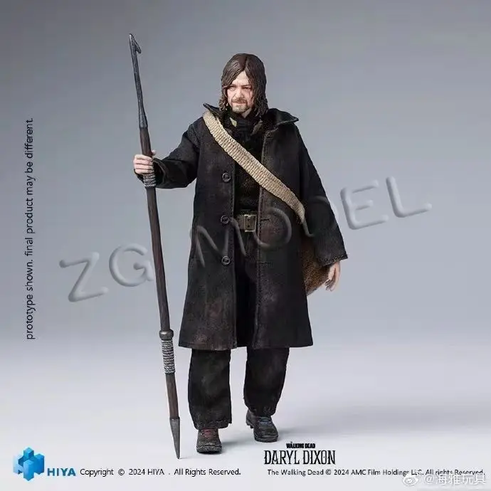 Фото В наличии: Фигурка HIYA Toys 1/12 The Walking Dead: Dead City Daryl Dixon, подвижная, с шарнирами. №4
