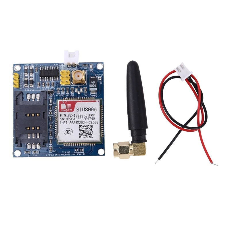 SIM800A Макетная плата Основная Четырехдиапазонный GSM/GPRS IOT Беспроводная связь