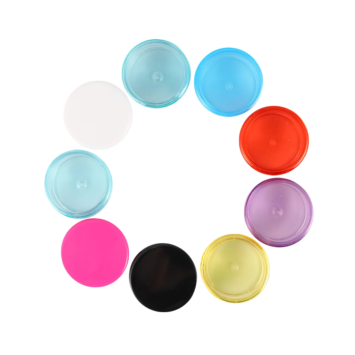 

Женский контейнер, банки, 50 шт., Пустые контейнеры для хранения косметики, круглые банки для кремов, банки для образцов макияжа, банки для путешествий и дома (разные варианты
