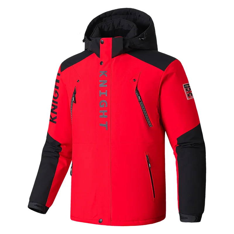 Men 2022 Winter Brand New Casual Warm Thick Waterproof Jacket Parkas Coat Men New Autumn Outwear Windproof Hat Parkas Jacket Men
