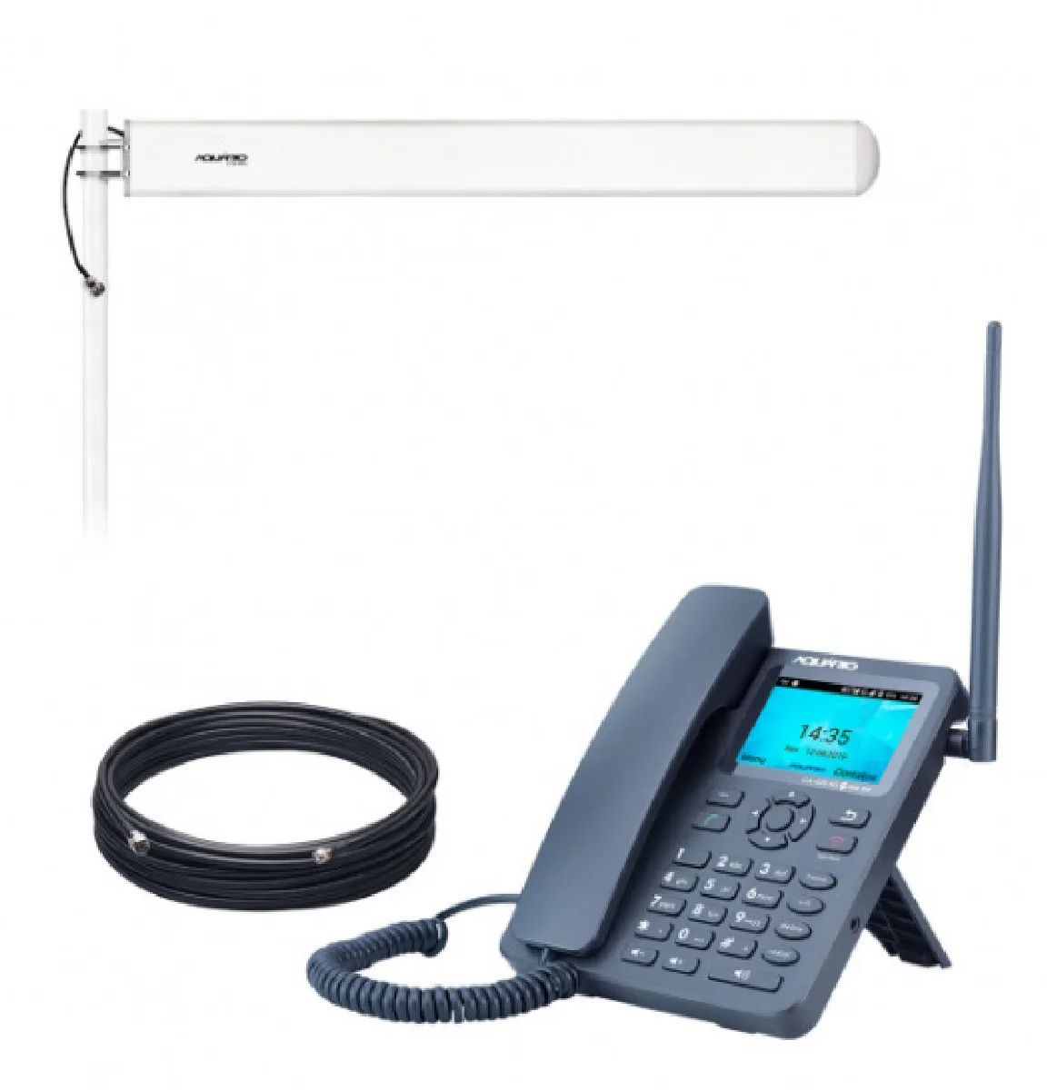 

Kit Celular Rural with Wi-Fi + Antena Ext 2100 MHz + Cabo 15M