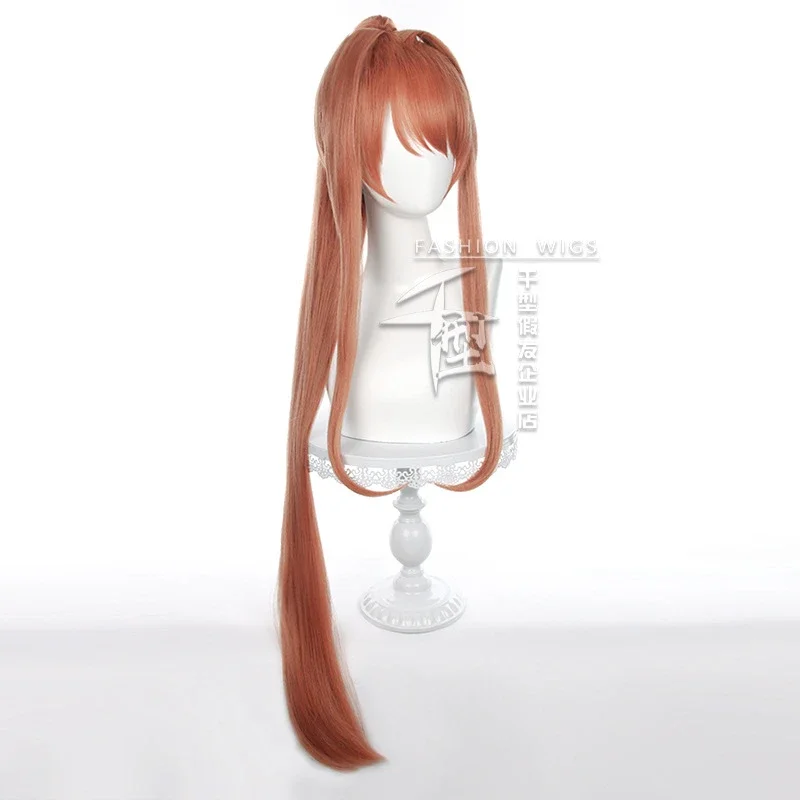 Высокое качество Doki Literature Club Monika парики DDLC длинные термостойкие синтетические