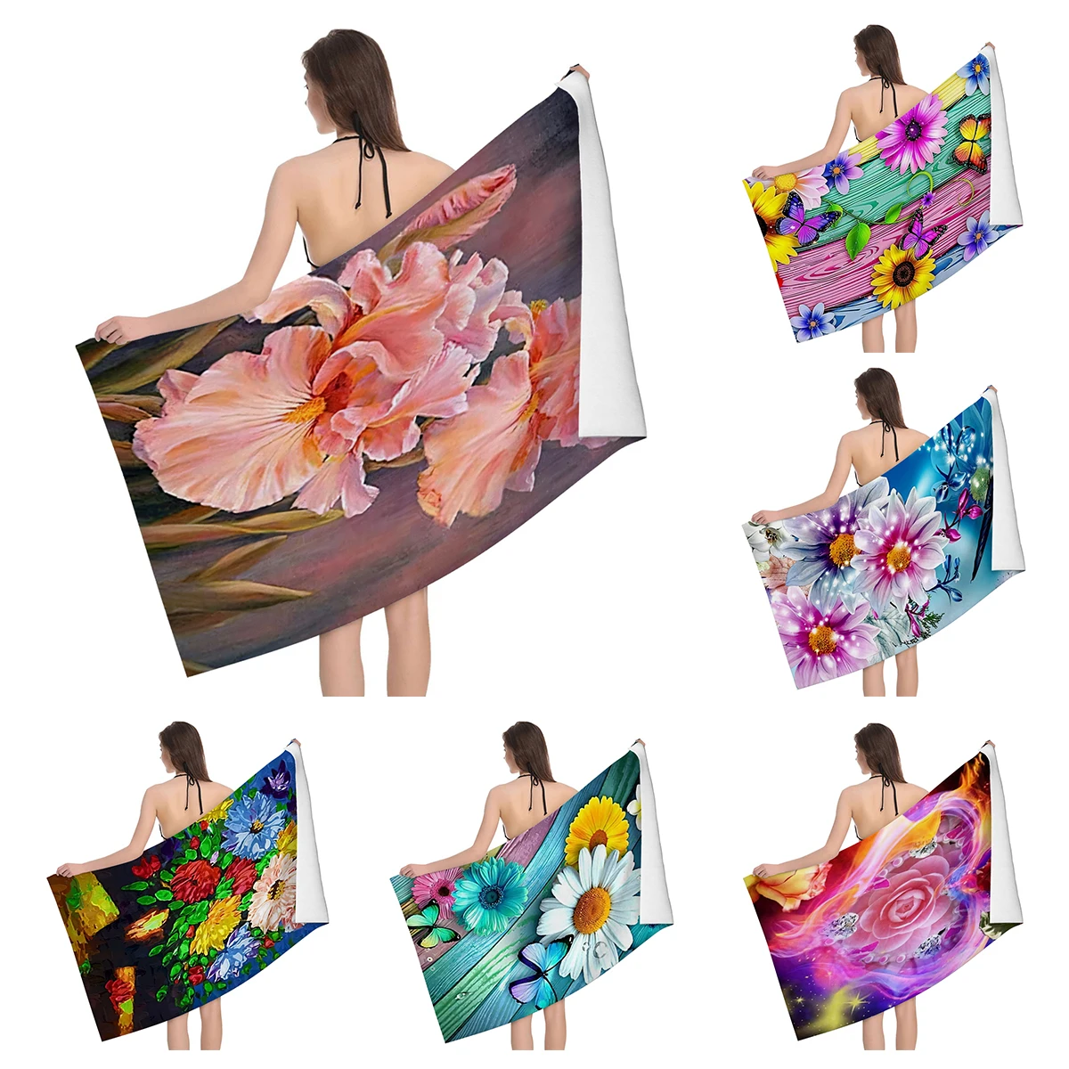 Банное полотенце в натуральном животном стиле