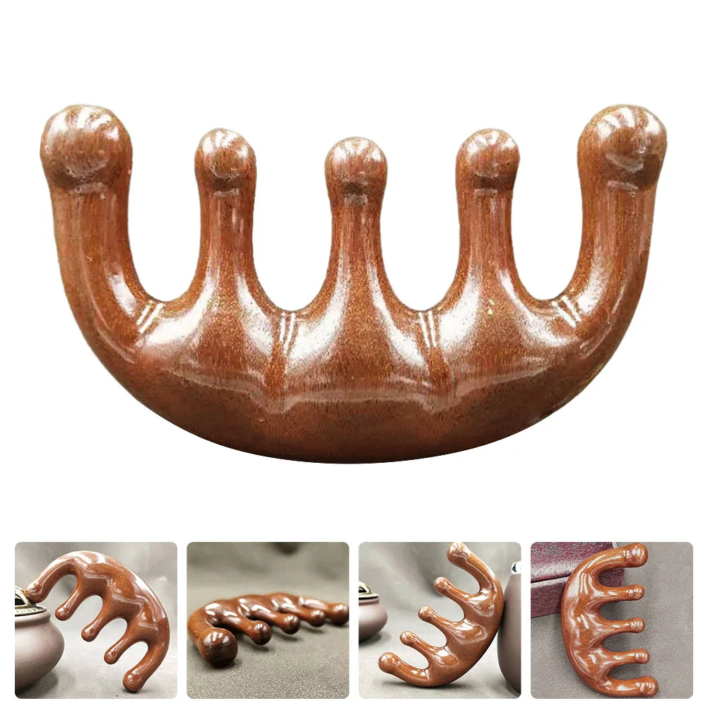 

Comb Hair Scalp Headmeridian Sandalwood Anti Static Widescraping Caring Detangle