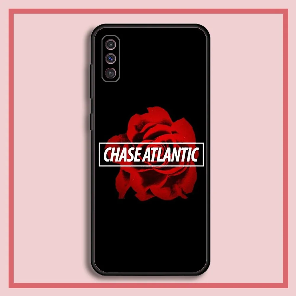 Чехол для телефона Chase Atlantic Music Group Samsung S23 23 22 30 21 10 9 Note20 Ultra Lite 5G Plus FE черный мягкий