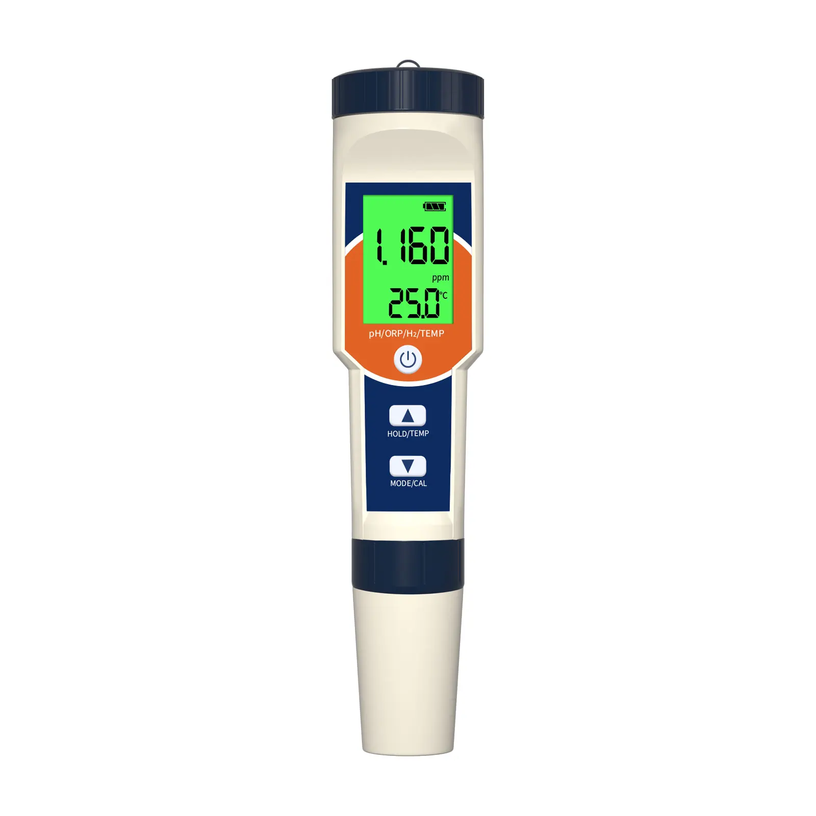 Цифровой тестер растворенного водорода 4-в-1 PH ORP H2 Temp Test Kit ppm Meter Анализатор чистоты воды для питьевой воды, пищевого бассейна