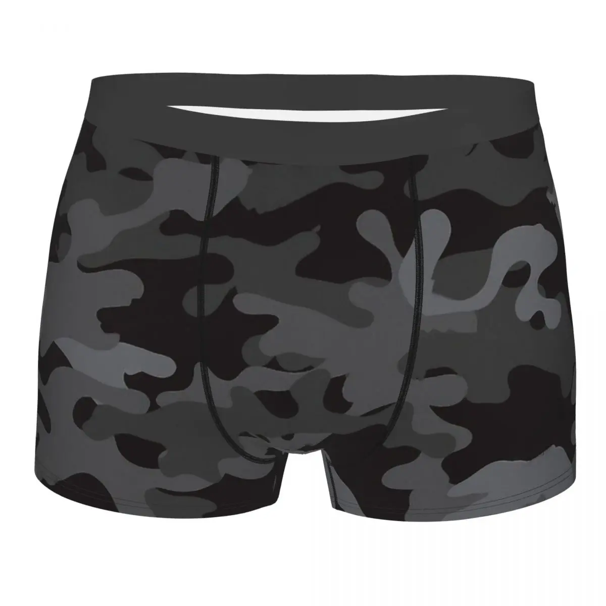 

BLACK CAMOUFLAGE Men Boxer Briefs COD Beanies Highly Breathable Underpants High Quality Print Shorts Birthday Gifts