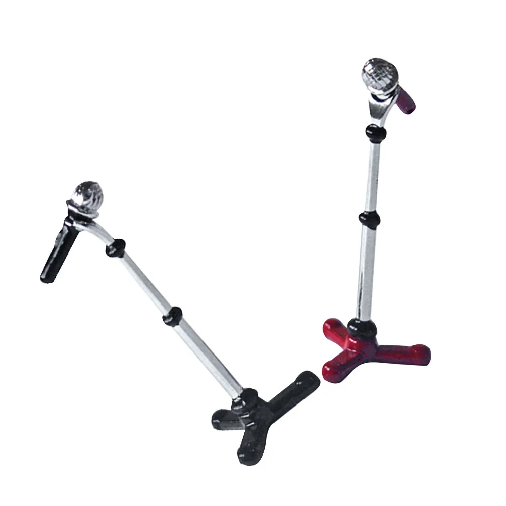 

Имитация микрофона детская игрушка ролевая игрушка модель металлический орнамент мини микрофон