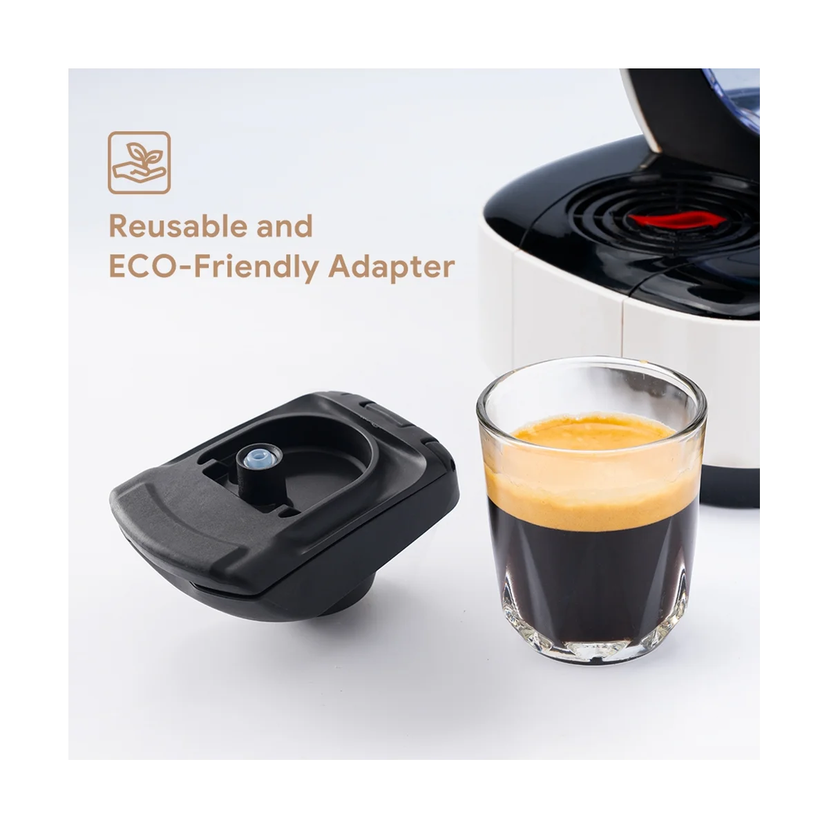 Адаптер для машины DOLCE GUSTO EdgLUMIO DG325 многоразовая капсула кофеварка эспрессо кофе