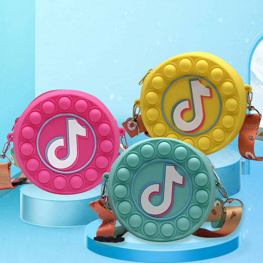 

Popit Kawaii Tiktok Pop It Fidget Toys Anti Stress Rainbow Push Bubble Children Sensory Toy Relieve Autism for Kid Bag Lady Gift