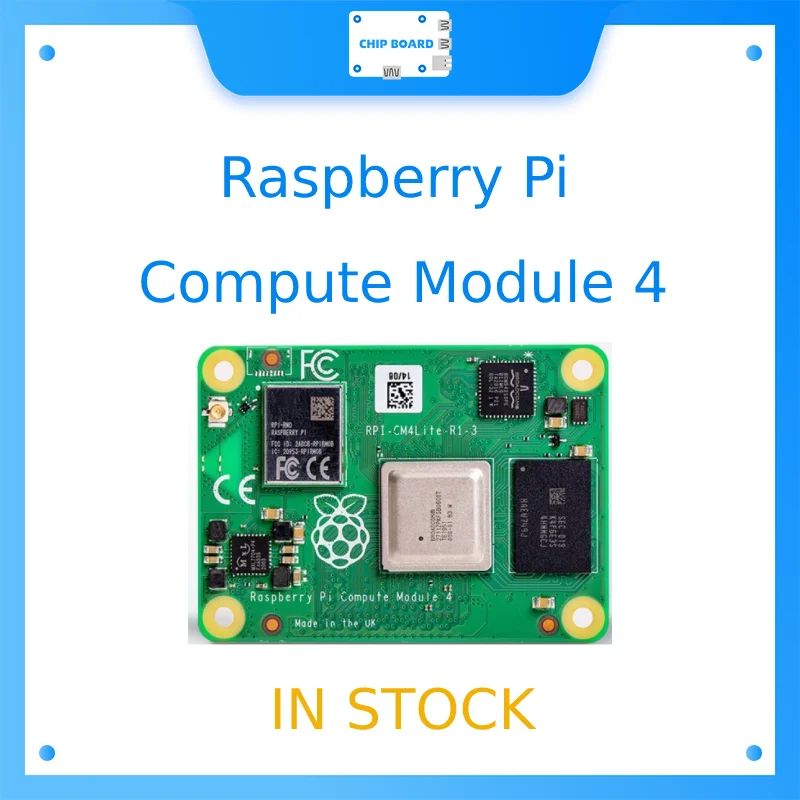 Компьютерный модуль CM4 Raspberry Pi 4 компактный форм-фактор без Wi-Fi модуля опции для RAM /