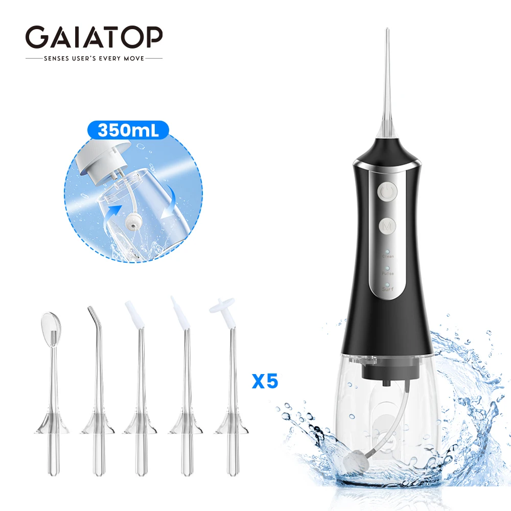 

Стоматологический Ирригатор GAIATOP, Перезаряжаемый USB-прибор для чистки зубов