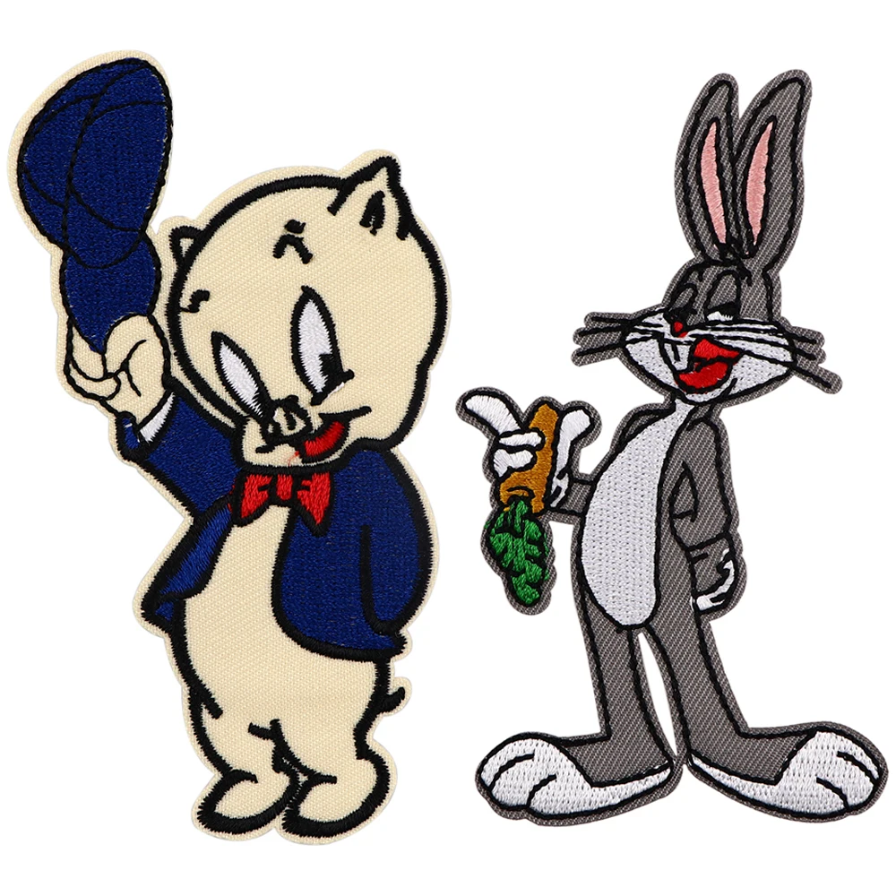 Аппликация для шитья с вышивкой утюгом милая наклейка рисунком анимационных