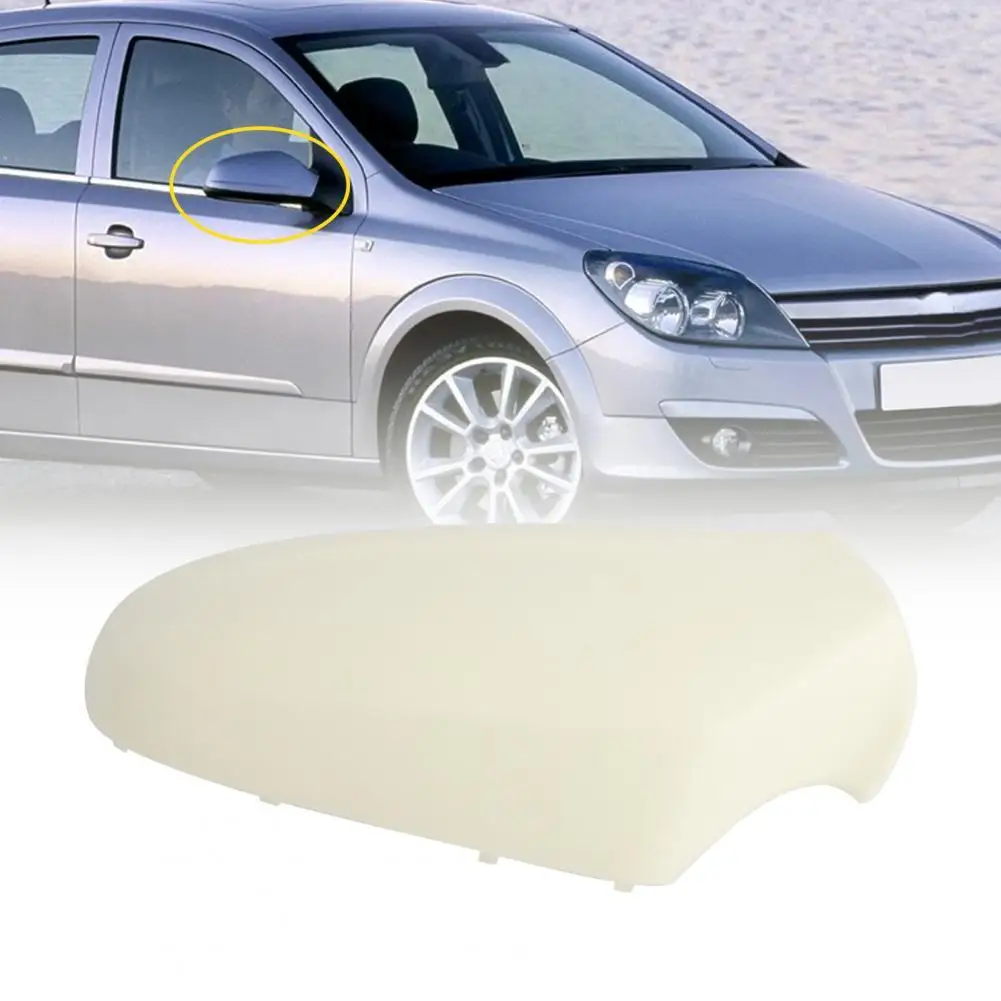 

White Rear View Wing Mirror Cap Cover 6428200 6428917 6428925 for Vauxhall-ASTRA MK5 04-09 Left Drive