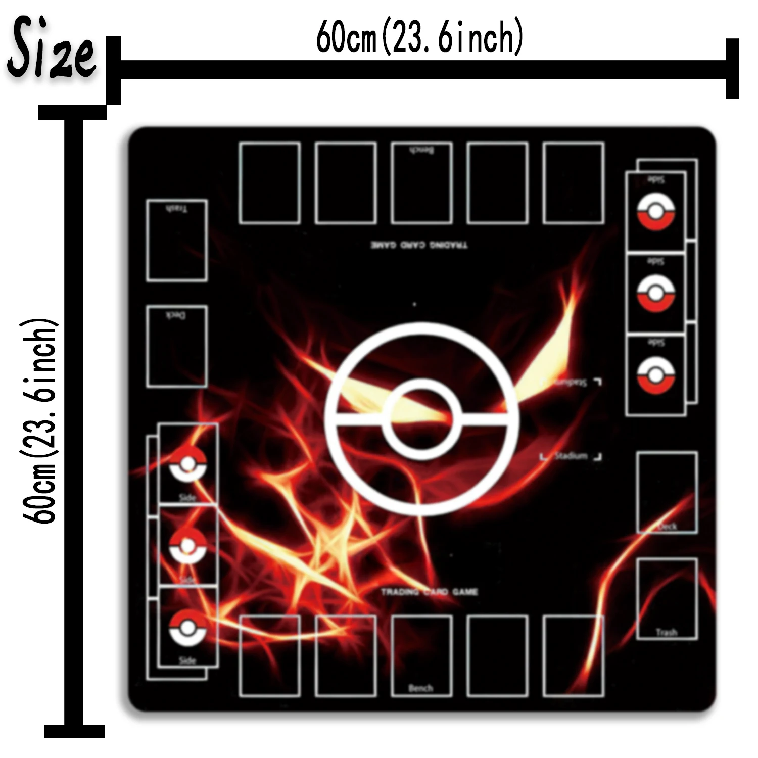 Игровой коврик для покемона дробления PTCG