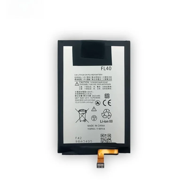 Фото Аккумулятор FL40 для мобильных телефонов Motorola X Play/X3 Play/Droid Max X2/X3a, новый, 3.8V, 3630mAh №5