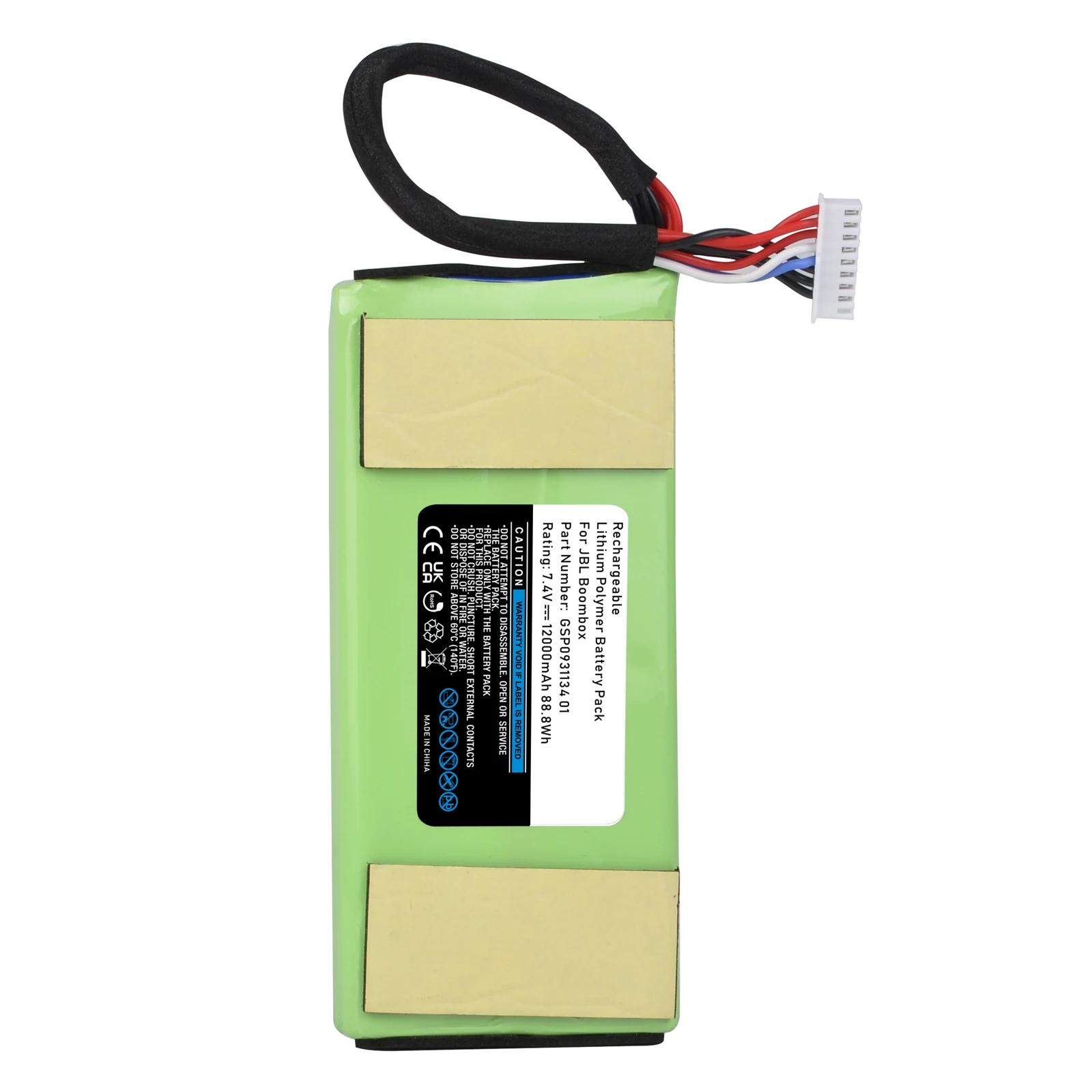 ГСП 0931134 01 Сменный аккумулятор динамика для JBL Boombox Bluetooth Wireless (7 4 В 12000 мАч)