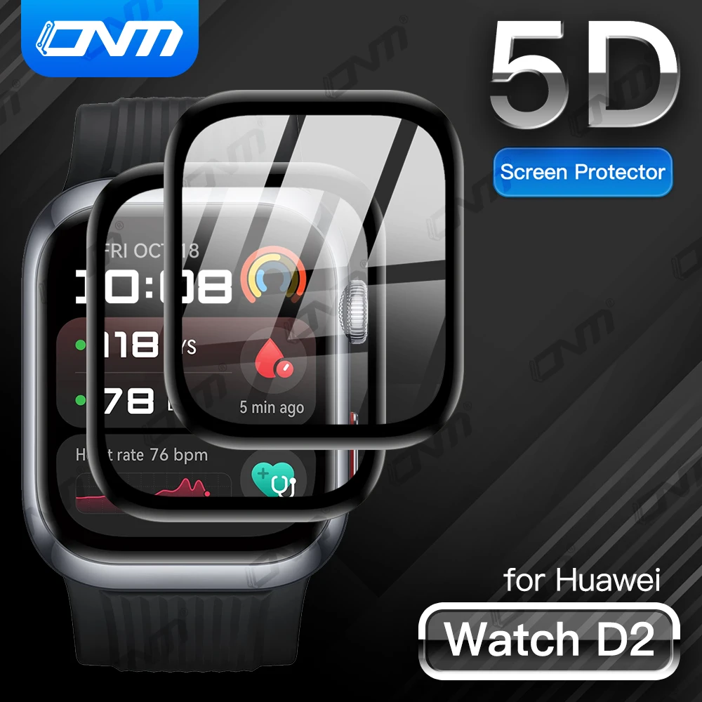 5D защитная пленка для Huawei Watch D2 экрана против царапин умных часов (не стекло)