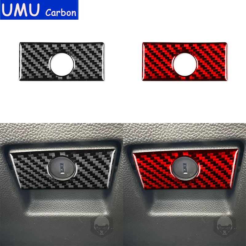 Для Infiniti G37 2007-2013 настоящее углеродное волокно ящик для хранения перчаток ручка