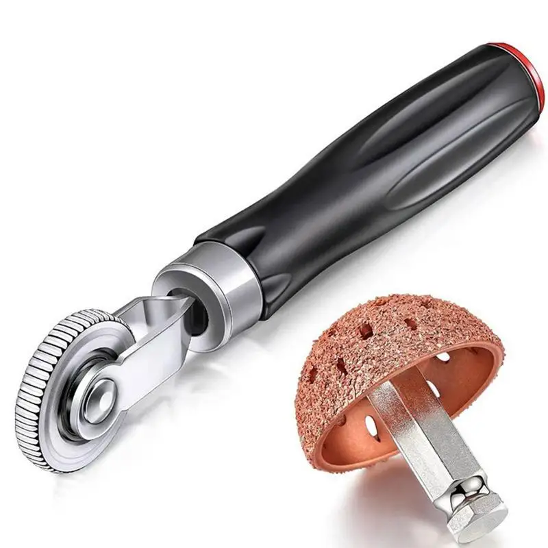 

Tire Repair Kit Strong Combination Tire Compaction Roller Tire And Buffing Wheels 2 Pieces Easy To Use Scraping Cutter Tire