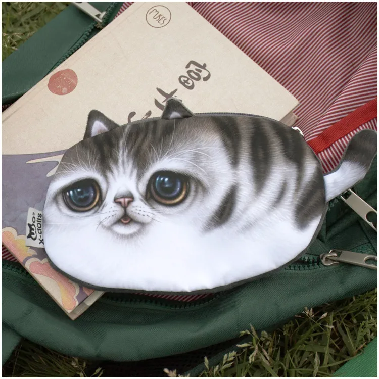 

Длинный кошелек с хвостом для монет, 19 см, Детский кошелек, маленькая тканевая сумка, сумки для карандашей, креативный подарок компании