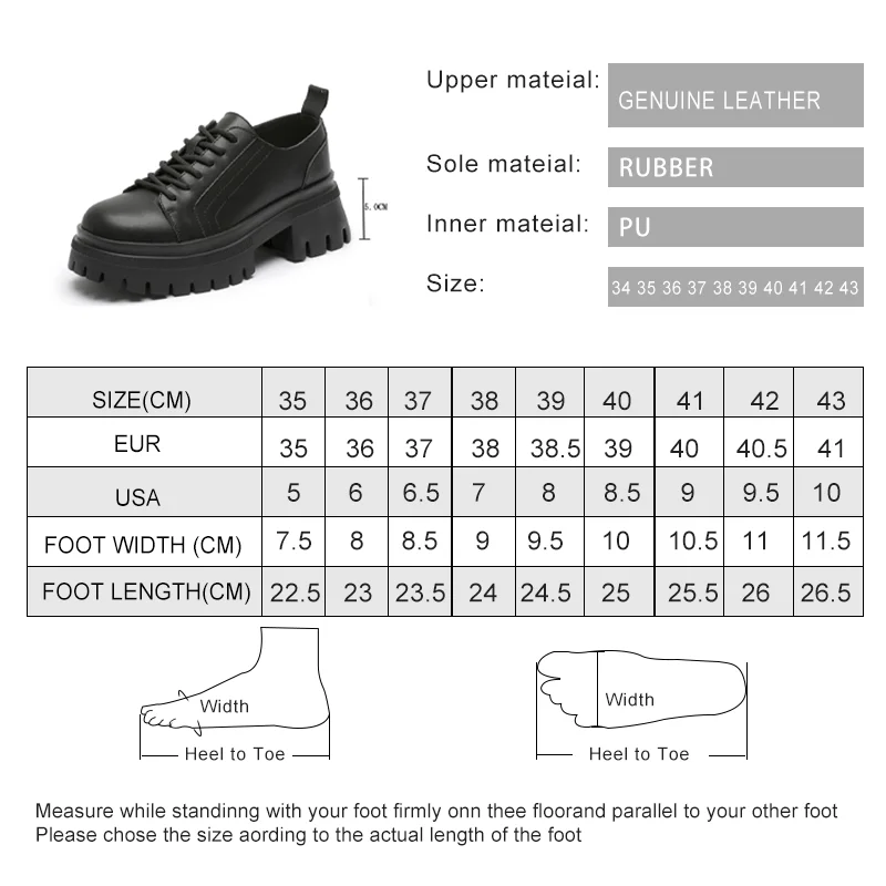 AIYUQI Loafers Women Genuine Leather 2023 New Thick-soled Casual Women Shoes British Style White Lace-up Women High Heels Shoes