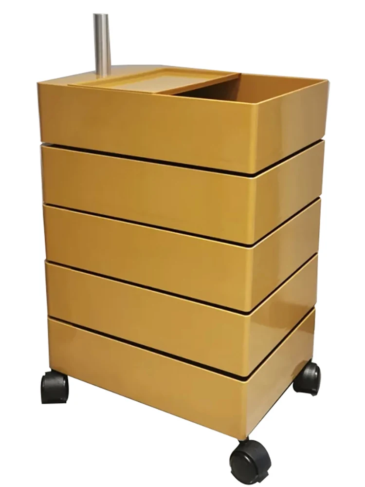 

YY Locker Rotating Nordic Living Room Sofa Side Cabinet Cosmetic Storage Cabinet