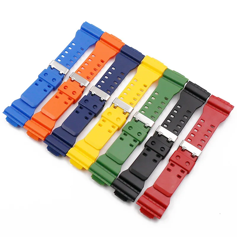 Resin rubber strap 29*16mm compatible with G-SHOCK GA-110 GA-100 GD120 GA-700 400 watchs