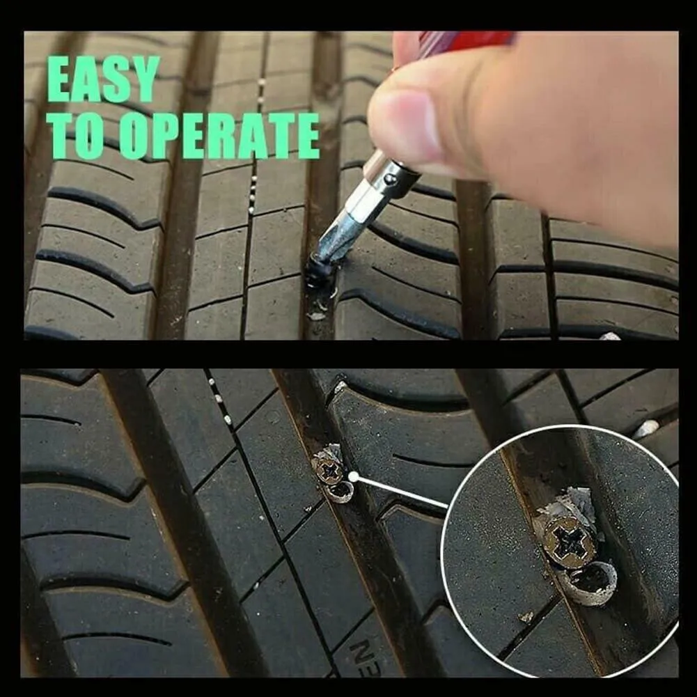

10pcs Car Vacuum Tire Repair Tubeless Tire Repair Rubber Nails S/L Brand New Car Accessories High Quality And Durable