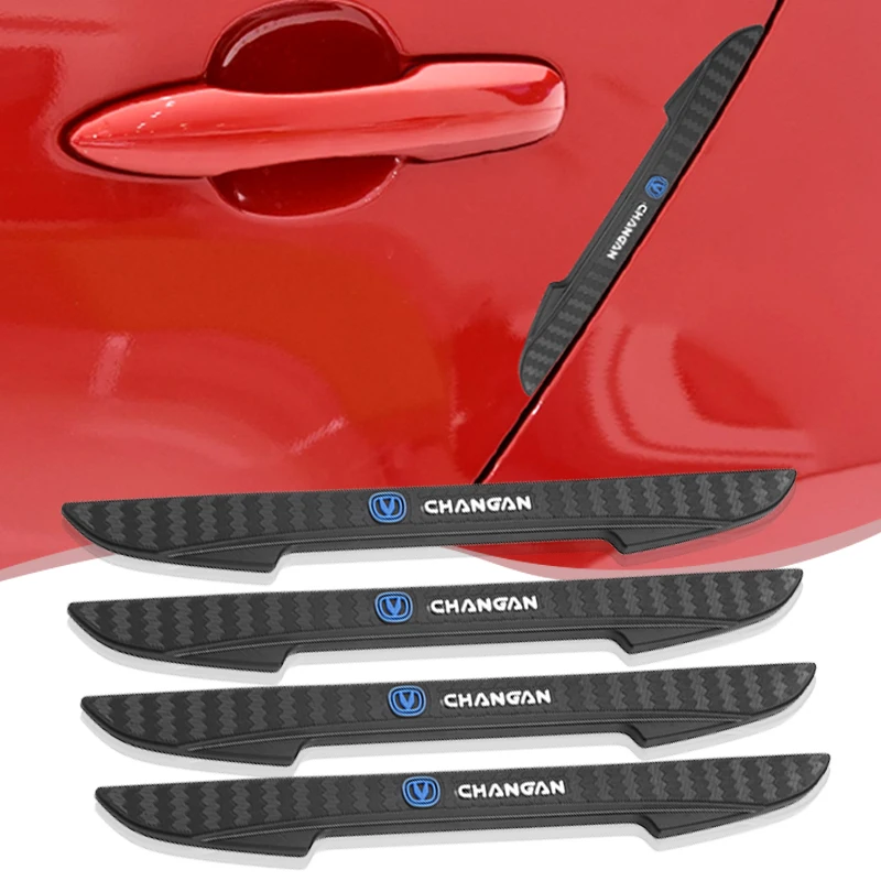 4 шт. новые резиновые Противоударные Защитные наклейки на дверь автомобиля для