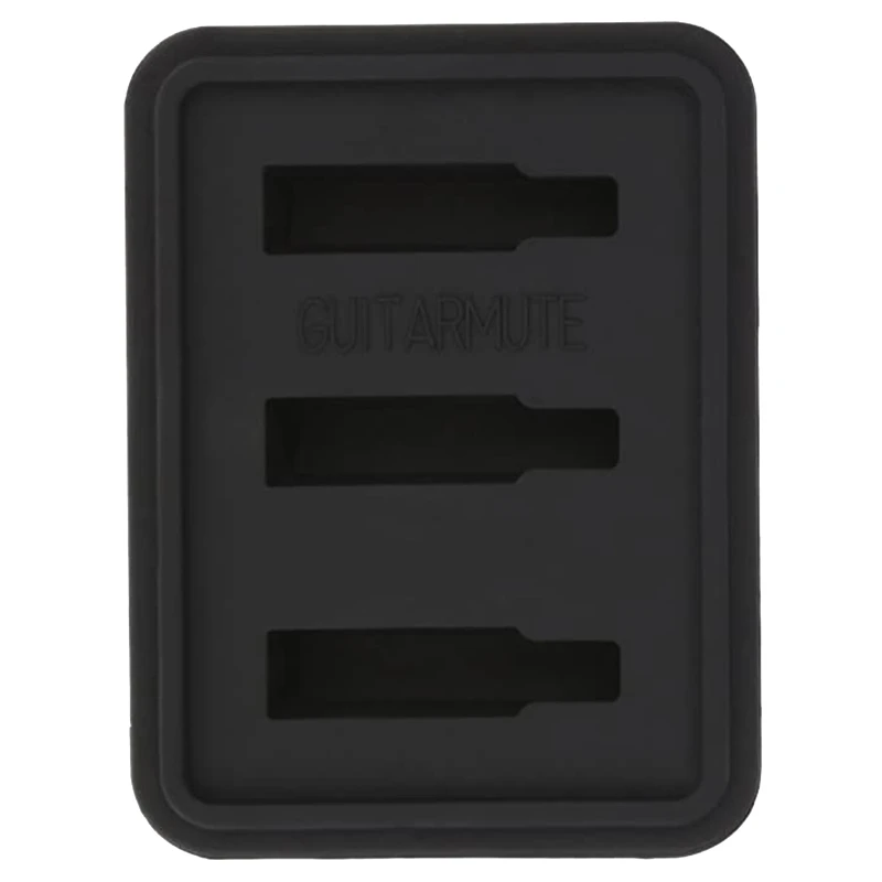 

Черный силиконовый глушитель для гитары, глушитель для укулеле, музыкальный инструмент