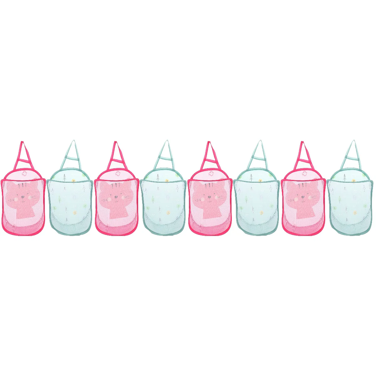 

8 Laundry Clothes Bag Wall Hanging Laundry Holder Dirty Clothes Hanging Basket