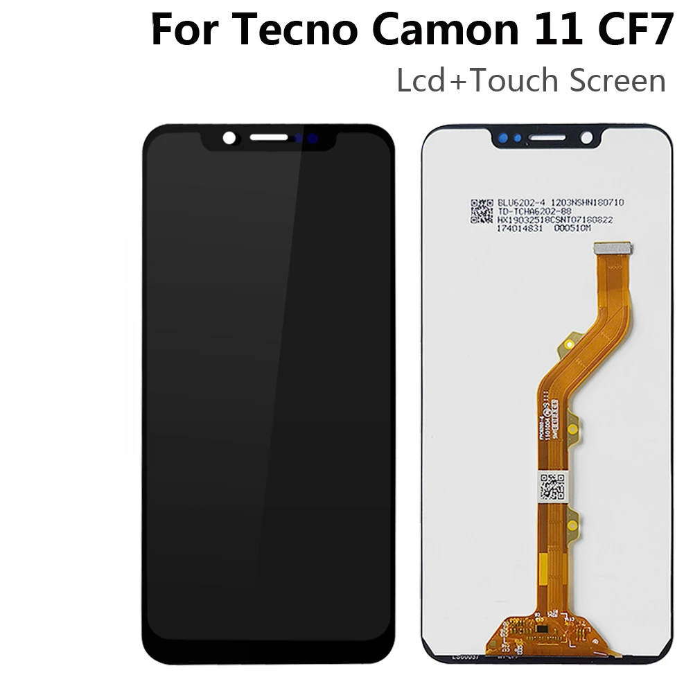 

For Tecno Camon 11 CF7 LCD Display Touch Digitizer Assembly For Tecno CB7 Camon 11s LCD Screen LCD Sensor Display Repair Parts