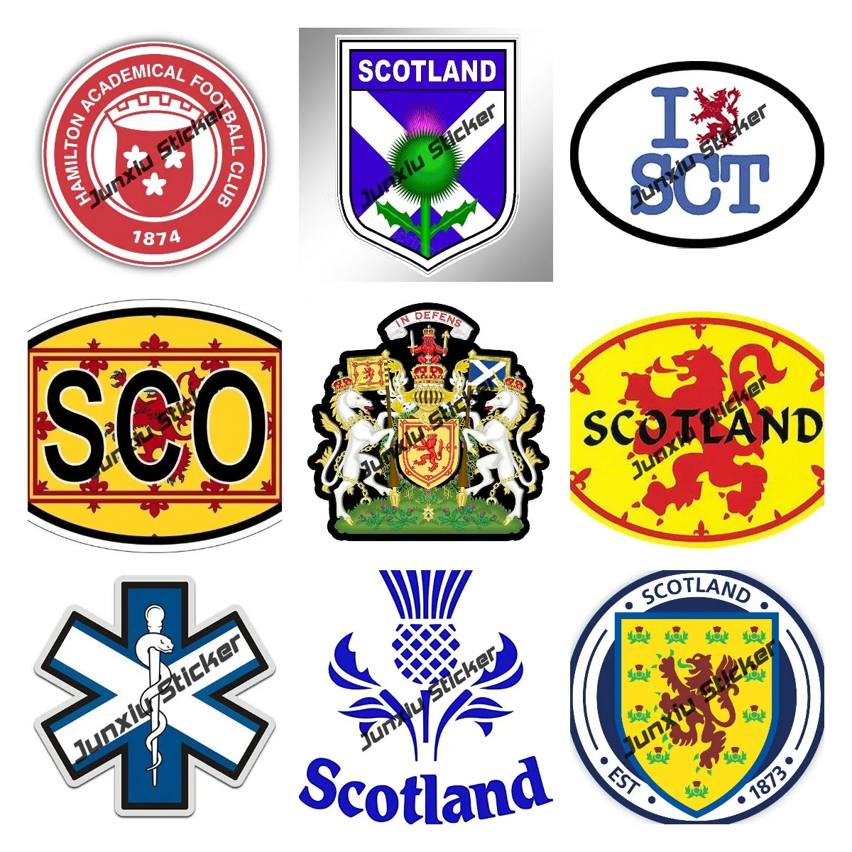 

Шотландский шотландский Королевский герб оружия стандарта Великобритании виниловая наклейка на бампер наклейка Шотландия шотландский ль...