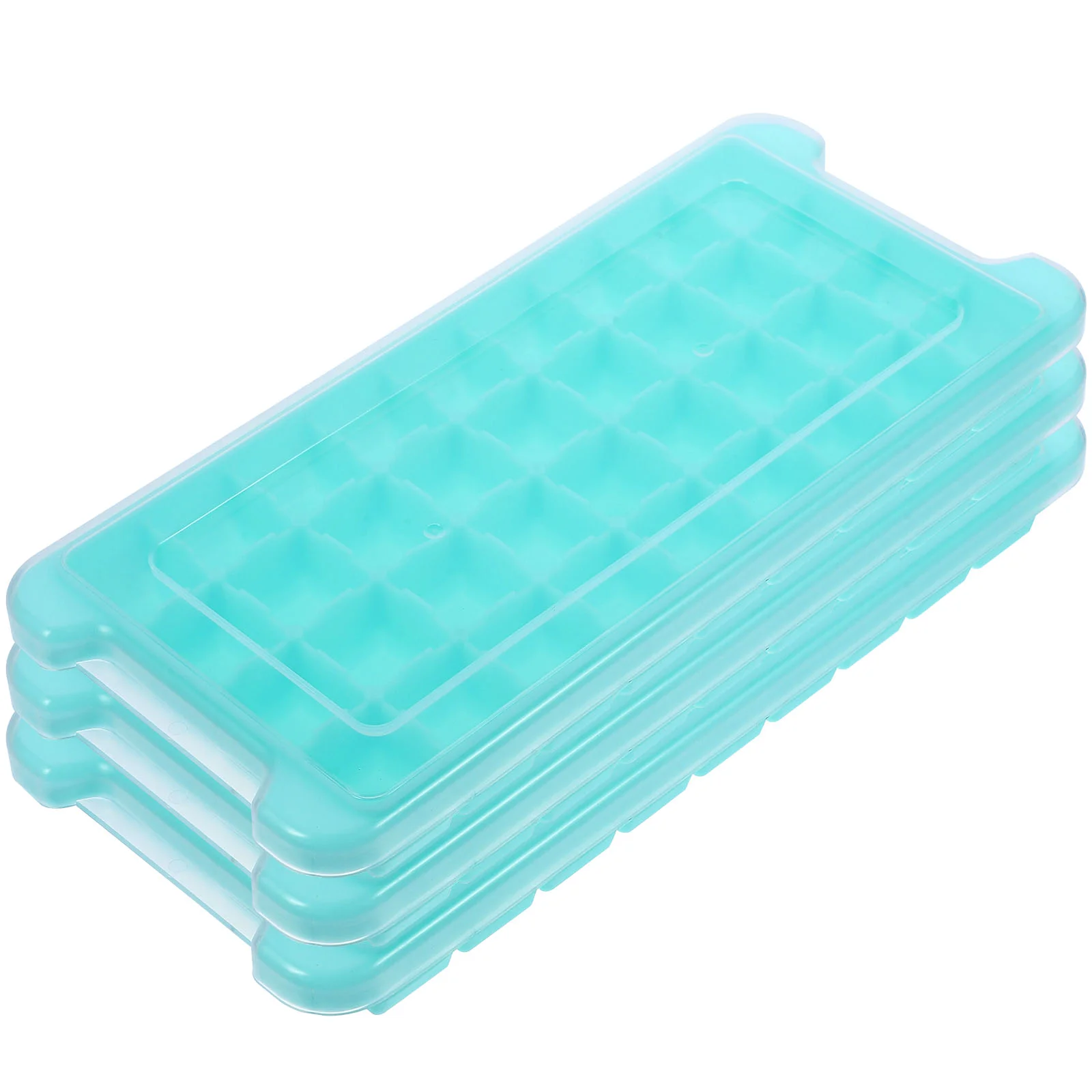 

3 Pcs Ice Making Tray Silicone Molds Cube Convenient Freezer Silica Gel Wear-resistant DIY Household Ball