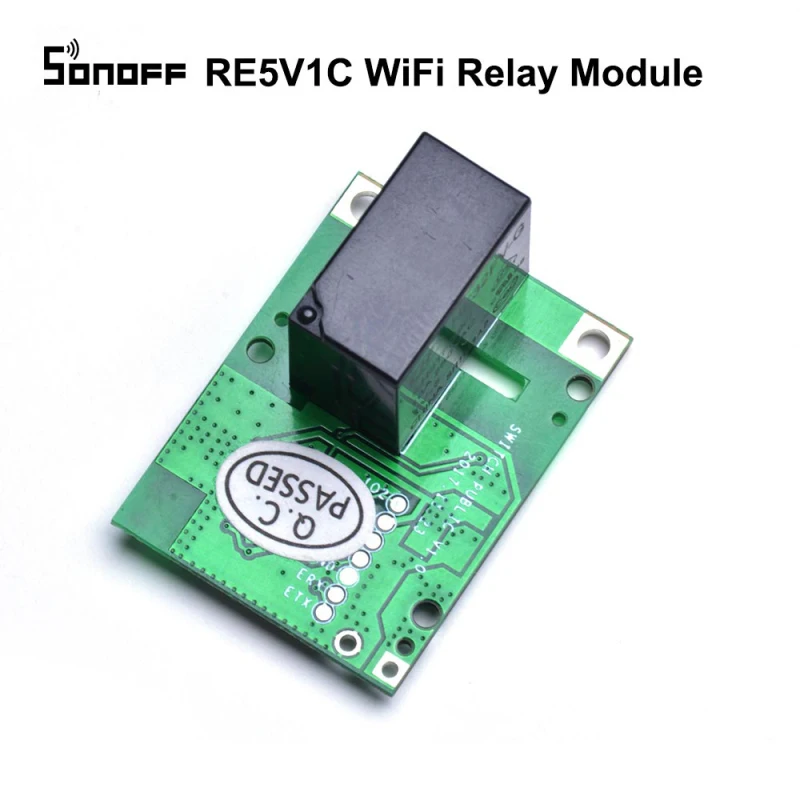 Релейный модуль переключателя SONOFF RE5V1C-5V с Wi-Fi встроенный/самоблокирующийся