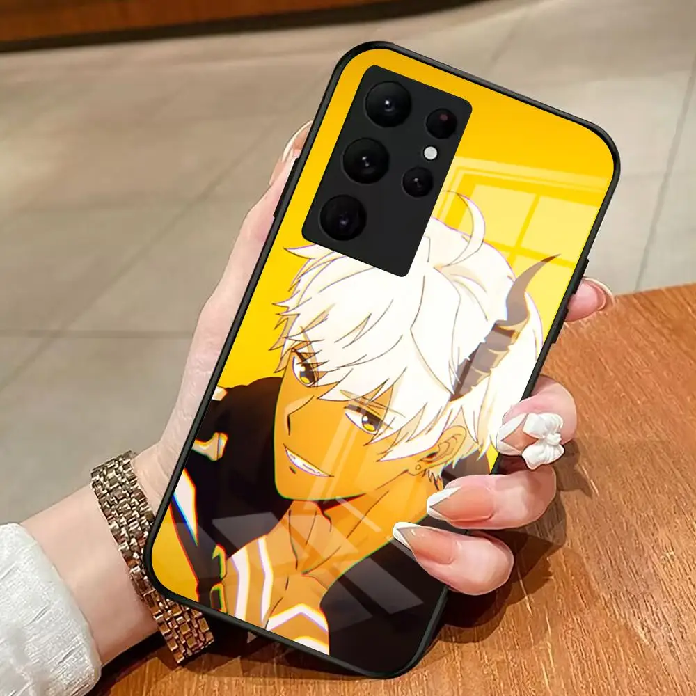 Фото Чехол для телефона Game Obey Me для Samsung S26 S25 Edge S24 S23 S22 Ultra Plus Fe A57 A37 A17 A56 5G, стеклянная крышка №1