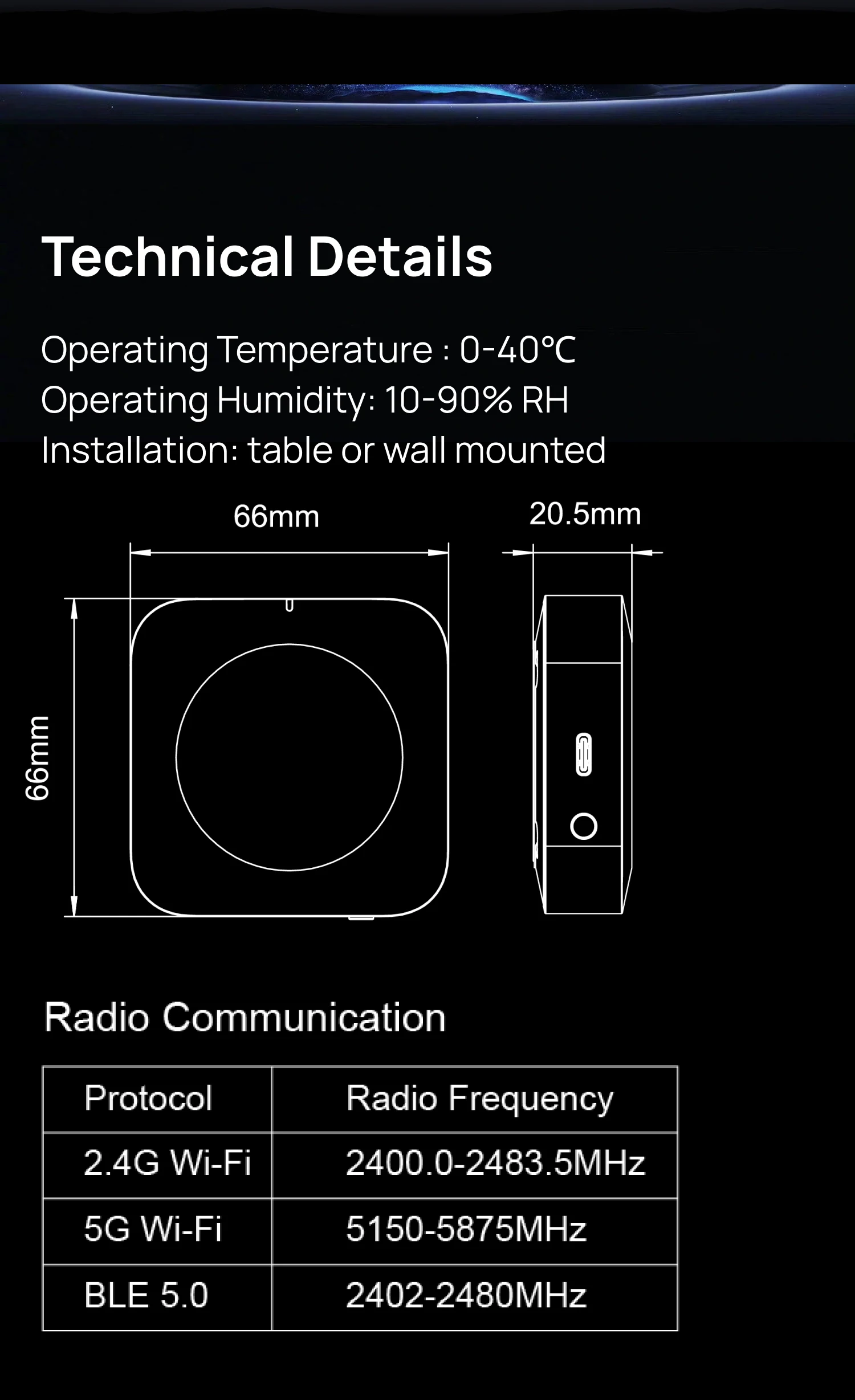 Фото Двухдиапазонный беспроводной умный дом Tuya, Wi-Fi, шлюз Zigbee SIGMESH OTA, локальная автоматизация, обнаружение силы сигнала, замена неисправности №3