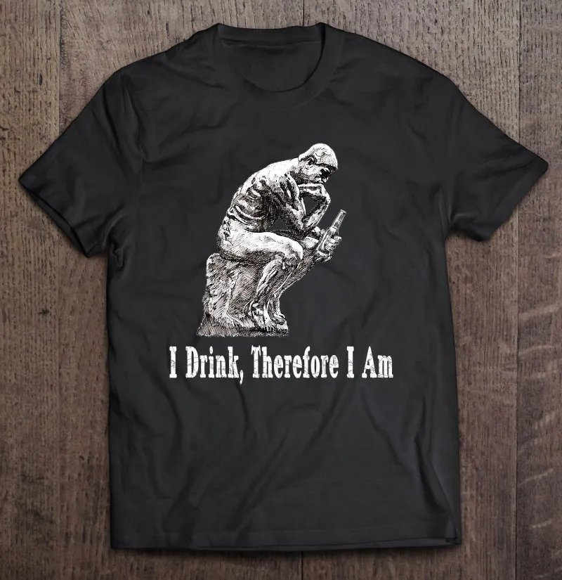 

Забавные питьевые мужские футболки I Drink, футболка оверсайз, мужские футболки с коротким рукавом, футболки, мужские футболки