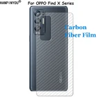 Прозрачная задняя защитная пленка из углеродного волокна для OPPO Find X5 X3 Neo Pro Lite 3D (не закаленное стекло)