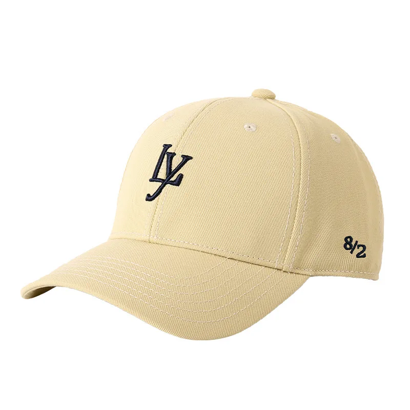 

2023 New Short Brim Letter Embroidery Baseball Cap Unisex Cotton Hat Unisex Cotton Baseball Cap