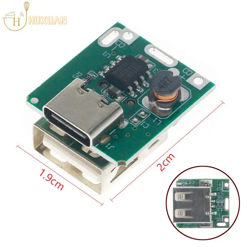 

Новый стиль Mini Type-C 5V зарядное устройство Защитная плата повышающий преобразователь мощности литиевая батарея