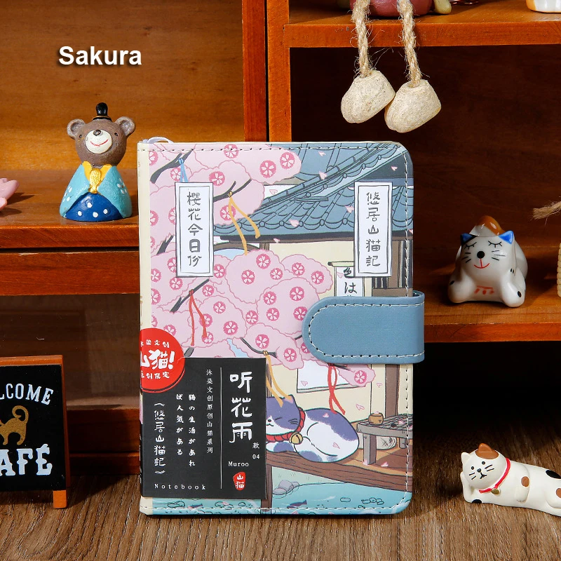 

Блокнот PHANTACI ZB110 с котом